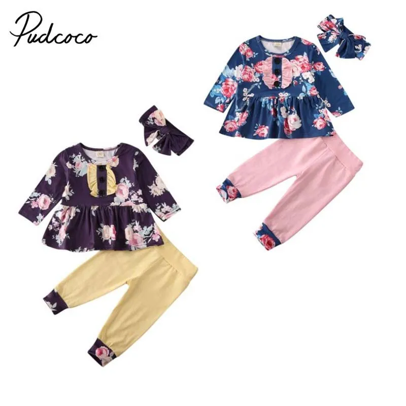 Весенне-осенняя одежда для малышей 2020 г. Одежда новорожденных девочек платье с