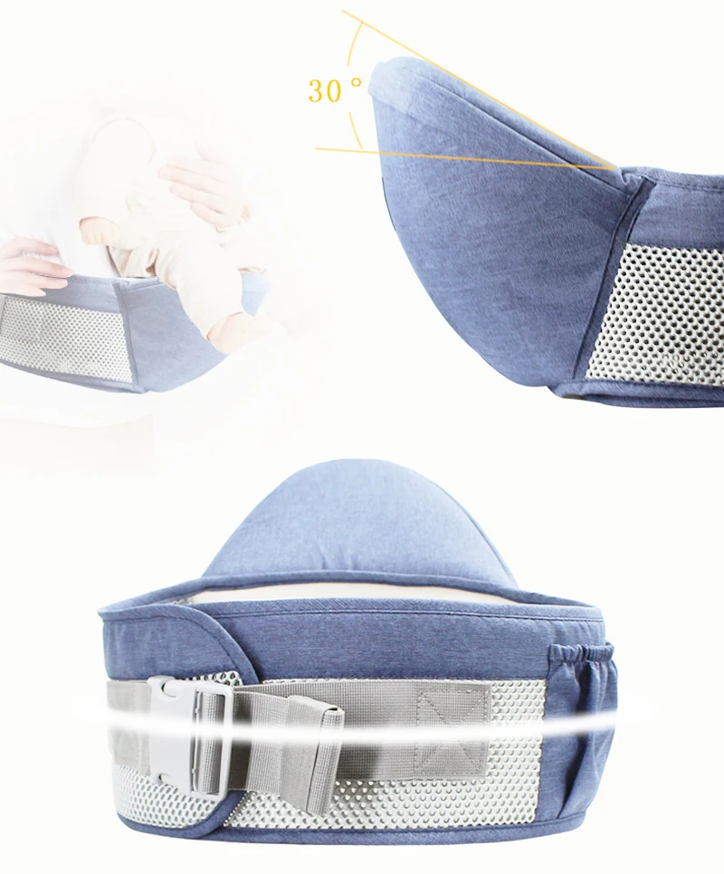 Детская переноска табурет ходунки детский слинг удерживающий поясной ремень