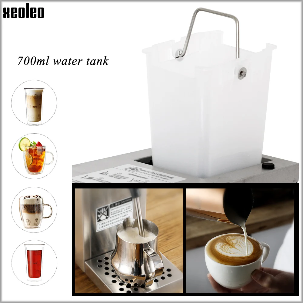 Xeoleo Коммерческая Молочная машина 4Bar кофе молочный пузырь чайник 1450W эспрессо