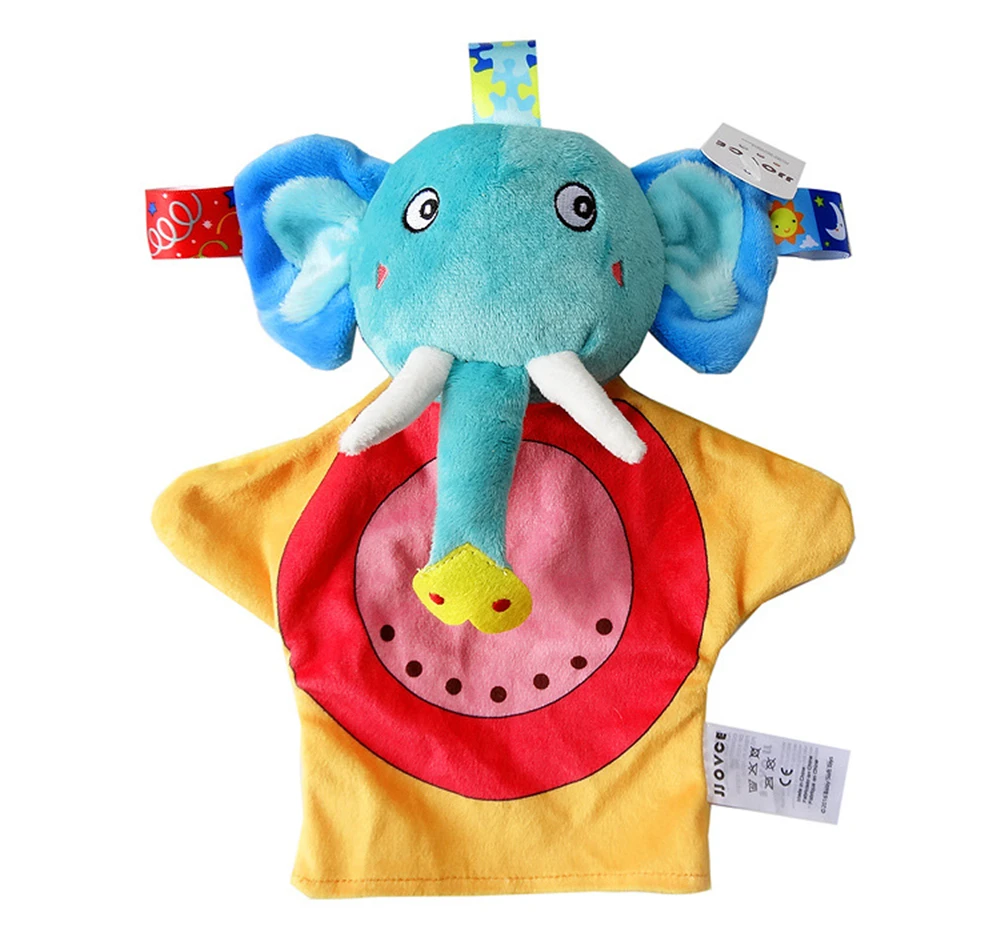 elephant 29 см детская кукла, ручные кукольные игрушки, классические детские фигурки, игрушки для детей, куклы для подарков, Мультяшные мягкие животные, плюшевая коллекция - Цвет: elephant
