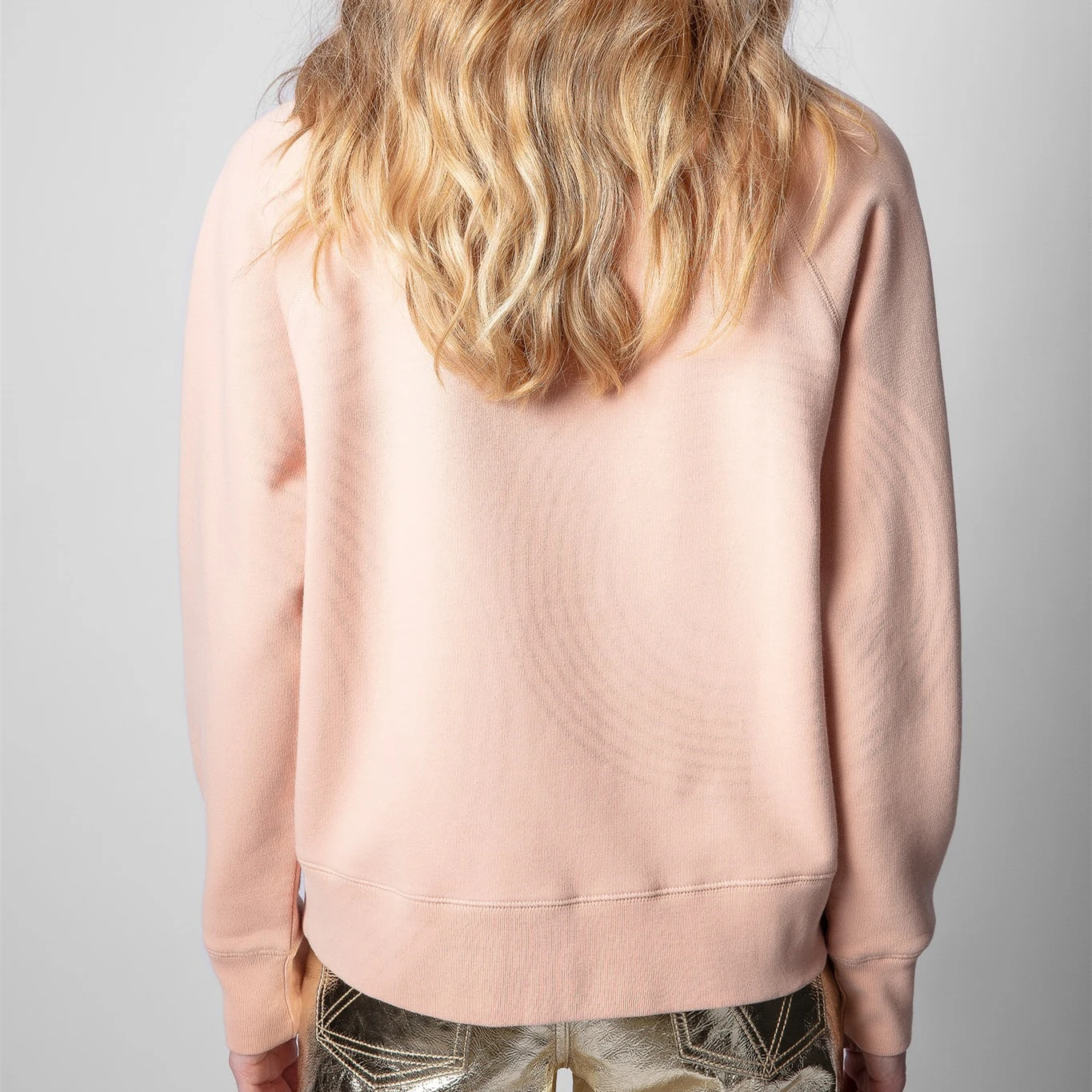 

Women's Embroidery Letter Sweatshirts 100% Cotton O-Neck Early Autumn 2021 New Long Sleeve Ladies Casual Pullover Top