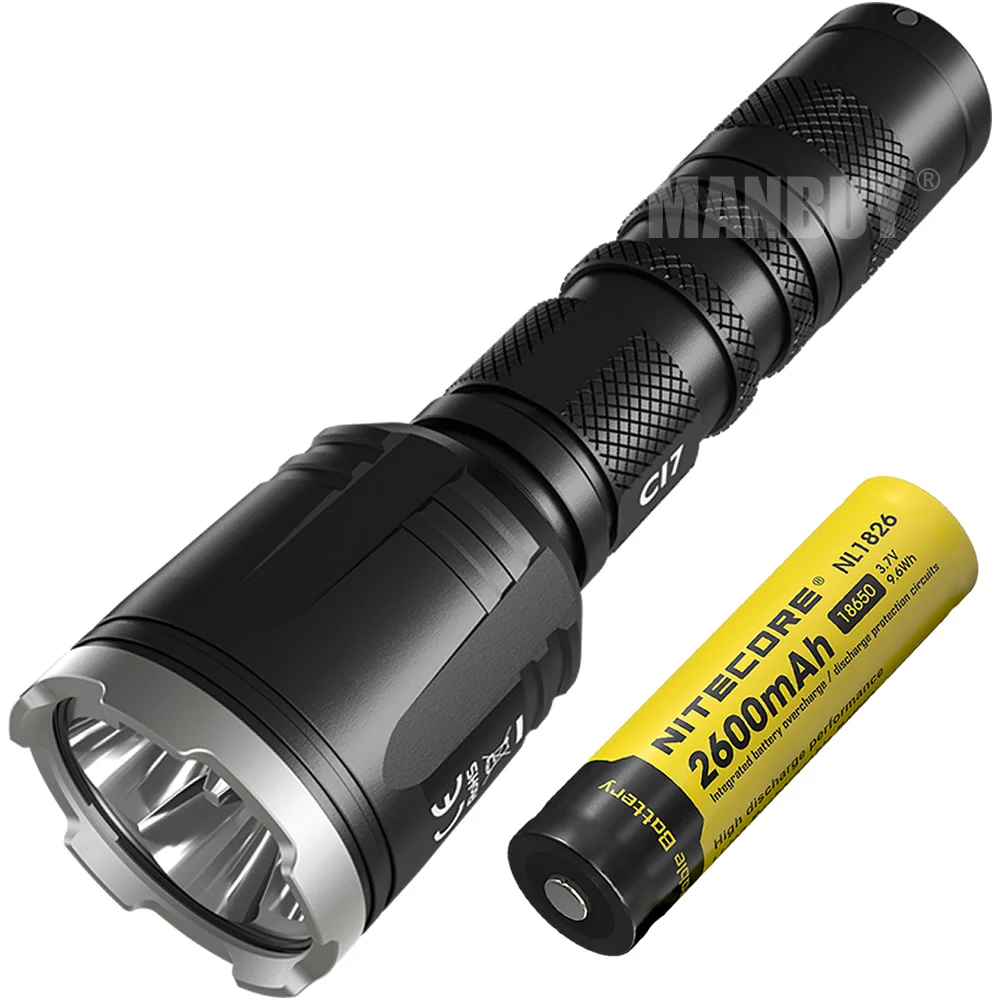 2021 NITECORE CI7 NL1826 18650 Батарея CREE XP-G3 S3 8LED Тактический ИК ночного видения фонарик с