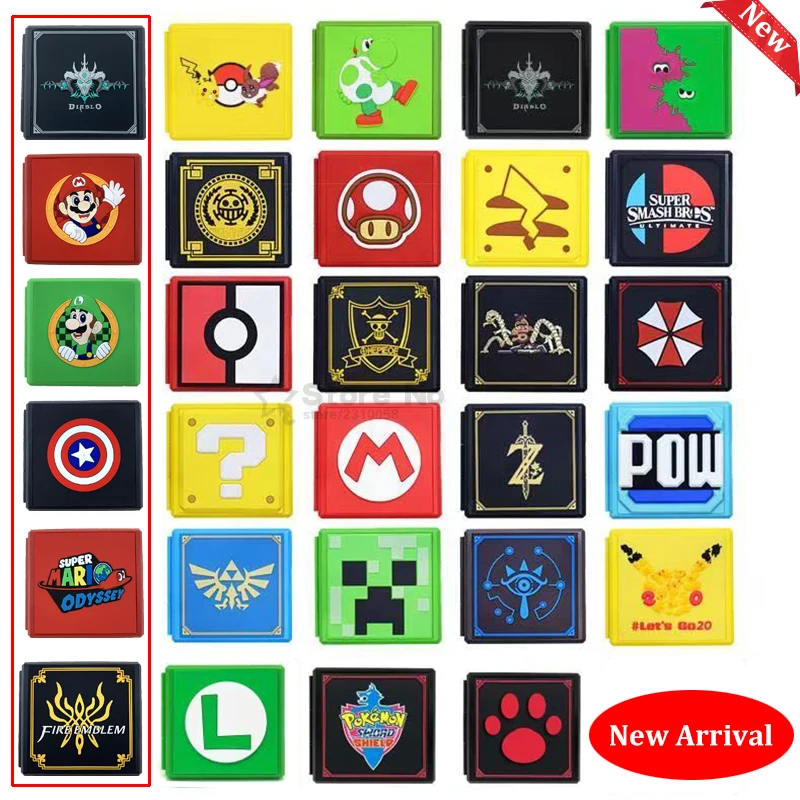 Чехол для игровых карт портативный чехол Nintendo Switch противоударный жесткий