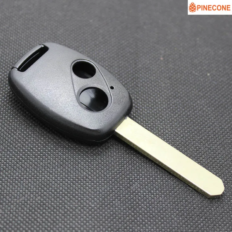 Replace 2 Buttons PINECONE для HONDA ACCORD CRV пилотный военный 2003 2007 2008 2009 2010 2011 2012 модифицированный и заменяемый чехол для ключей с логотипом - Цвет: Replace 2 Buttons
