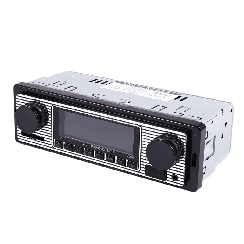 Bluetooth Vintage Car Radio MP3 Player Stereo USB AUX Classic Audio | Электроника