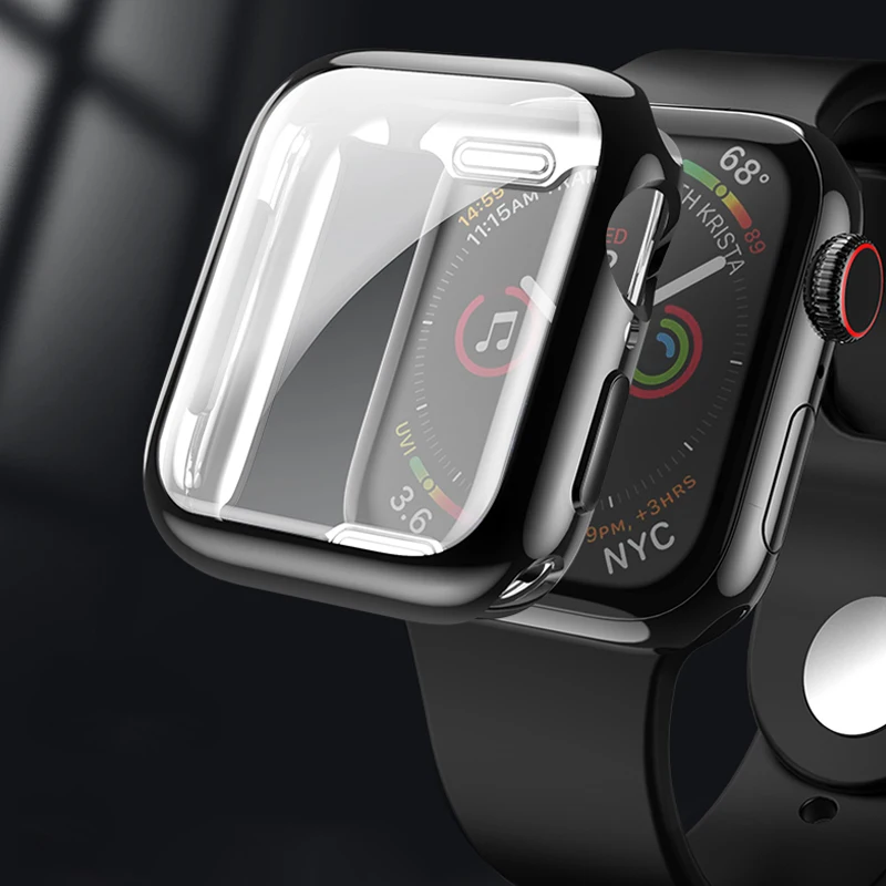 

Screen Protective Cover for Apple watch case iwatch apple watch series 6/5/4/3/2 44mm 40mm 42mm 38mm Shockproof shell frame