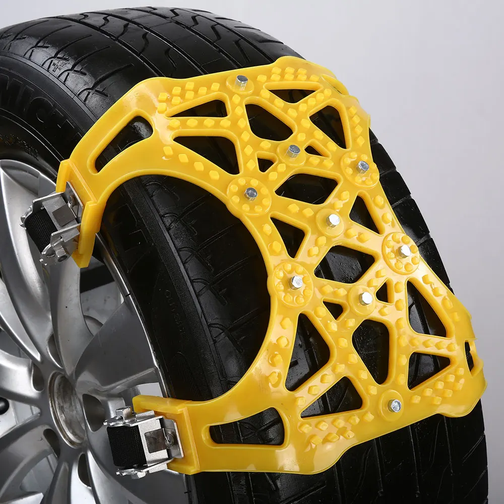 Tire Chain Mud Thickened Snow Strap Accessories TPU Alloy with Wrench Universal | Автомобили и мотоциклы