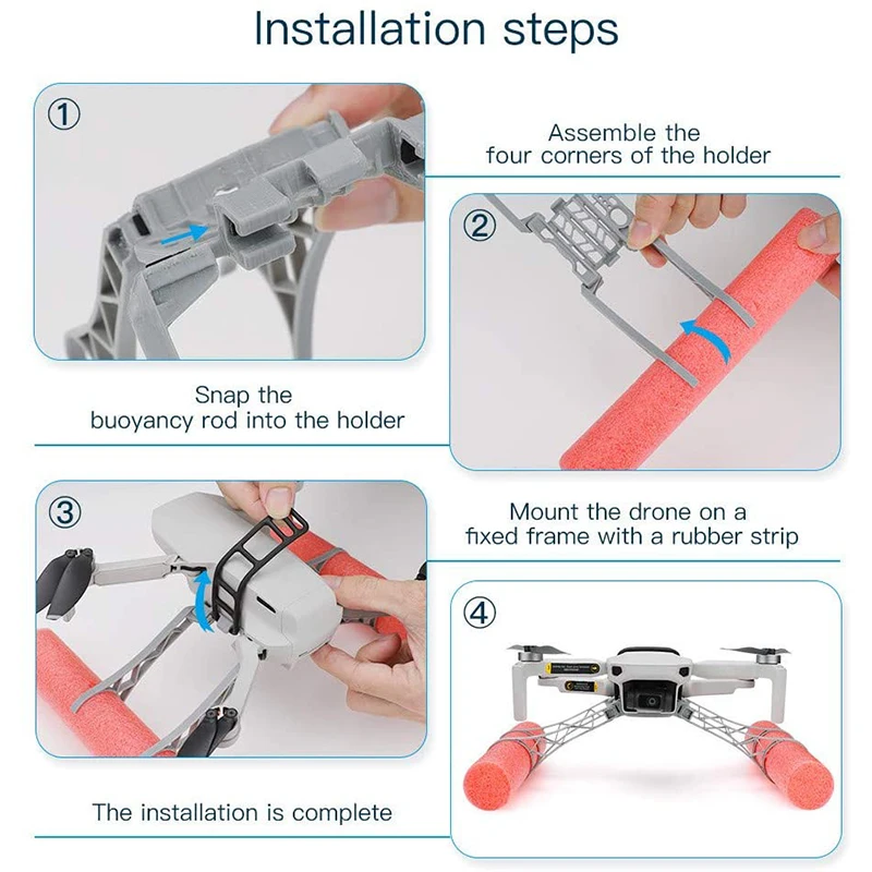 Амортизирующее шасси тренировочный комплект с плавающей 3d печатью и плавучим