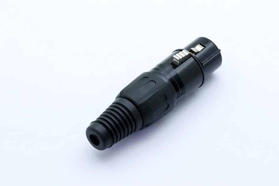 1 шт. штепсельная вилка XLR или кабель с разъемом Jack, 3 pin, черный Цвет, микрофон адаптер XLR