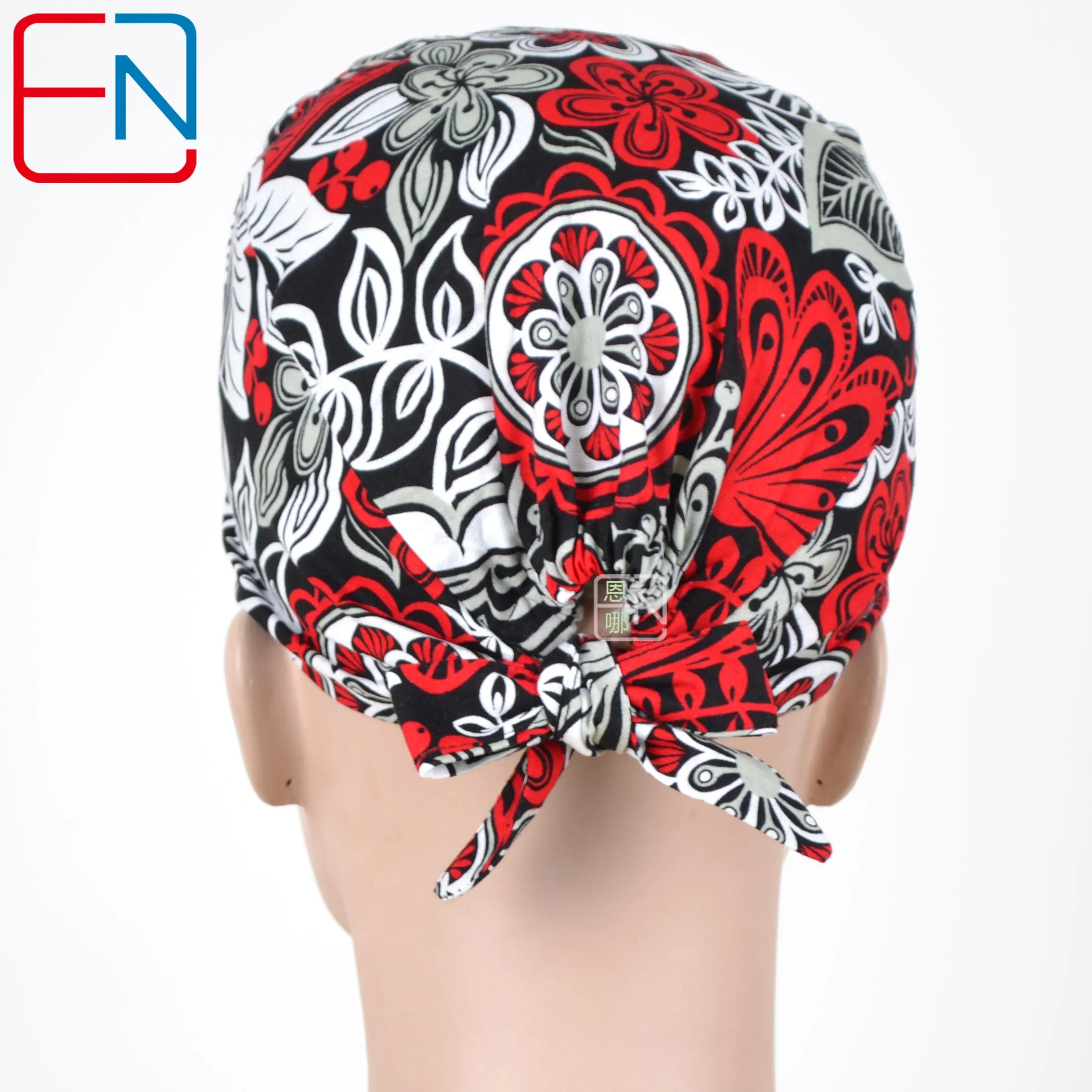 

ZUNTSVIL unisex scrub caps in 2 sizes100% cotton scrub caps