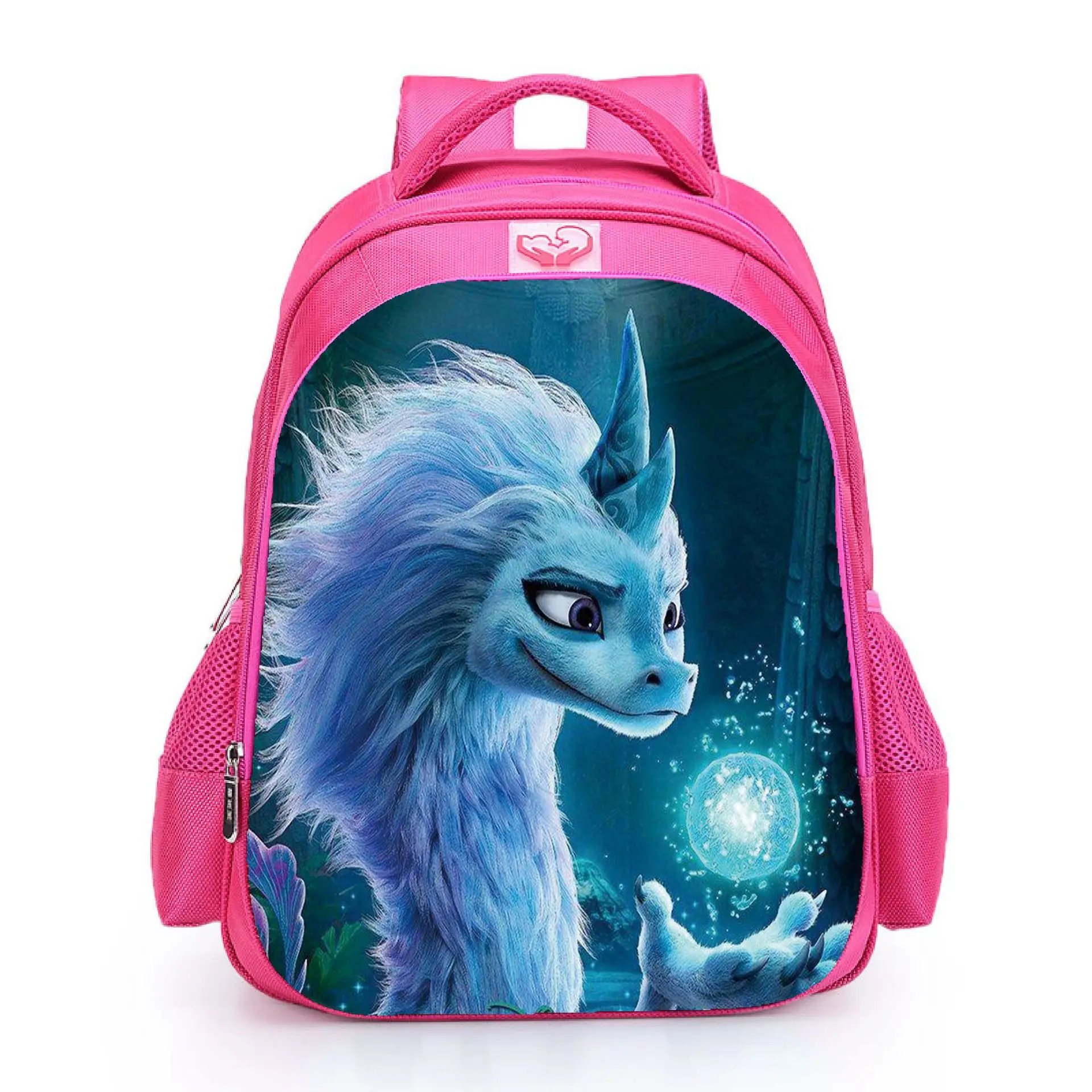 Disney New movie Raya and The Last Dragon Schoolbag backpack students' burden reduction backpack men and women travel backpack