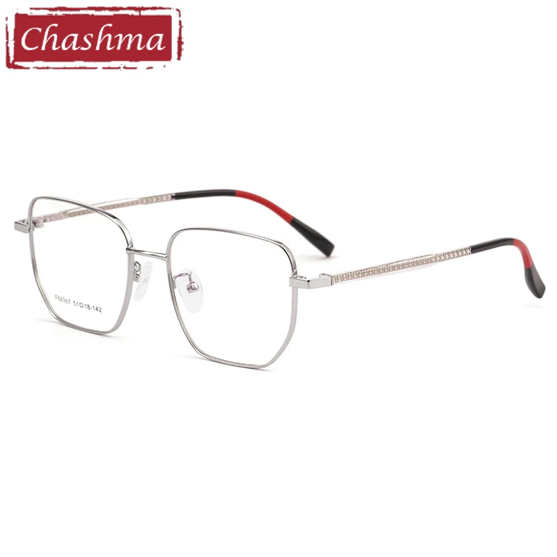 

Мужские и женские многоугольные очки Chashma, брендовые трендовые очки, очки с прогрессивной оправой