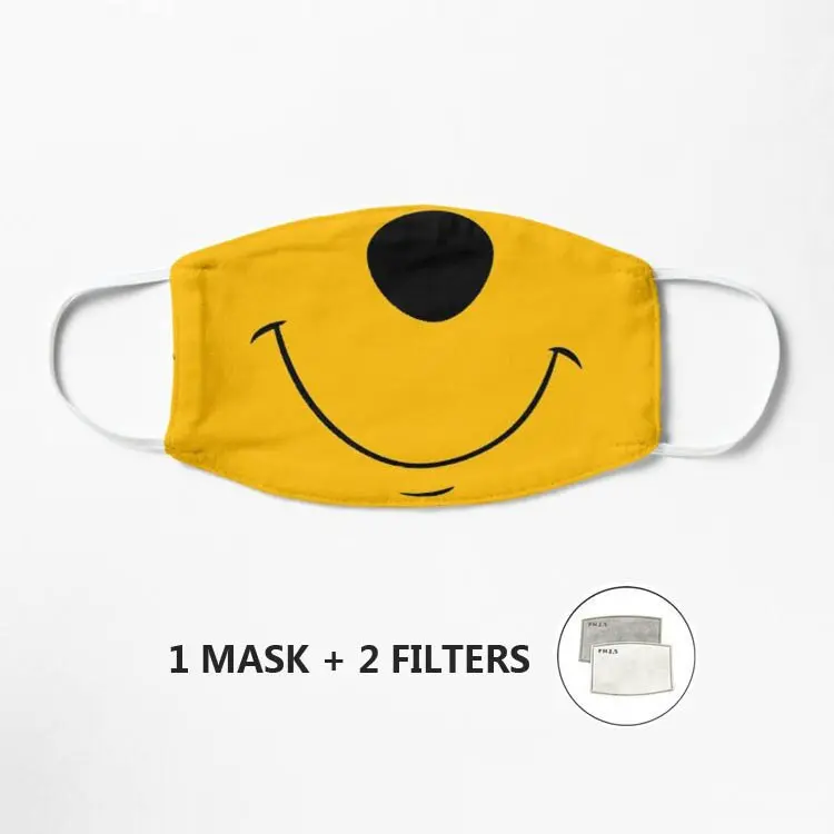 

Мёд желтый медведь уход за кожей лица маска уличная маска для лица многоразовая маска моющиеся щит маска для лица маска Mascarilla