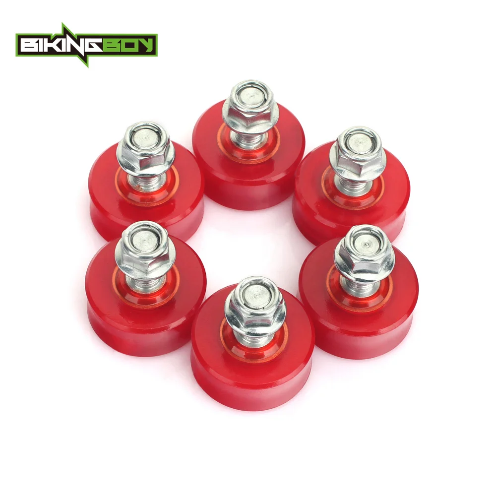 BIKINGBOY 5 шт. 6 Hypermotard 796 1100 Monster SBK 748 848 916 996 998 бесшумные втулки Multistrada гипер гибкий