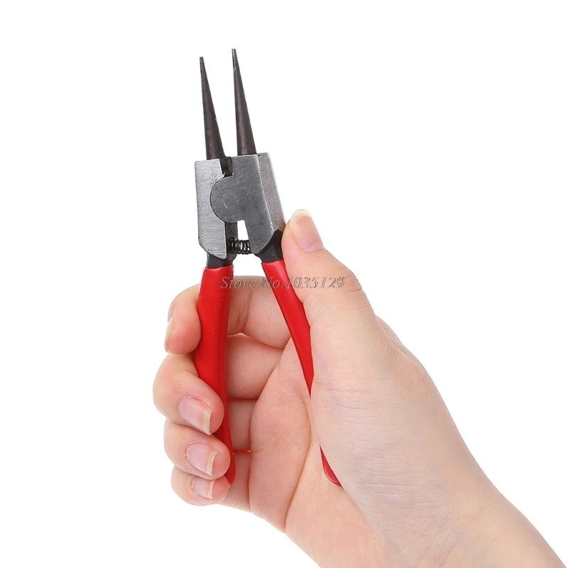 5 дюймовые плоскогубцы для колец внешний прямой тип наконечника фиксатор кольца