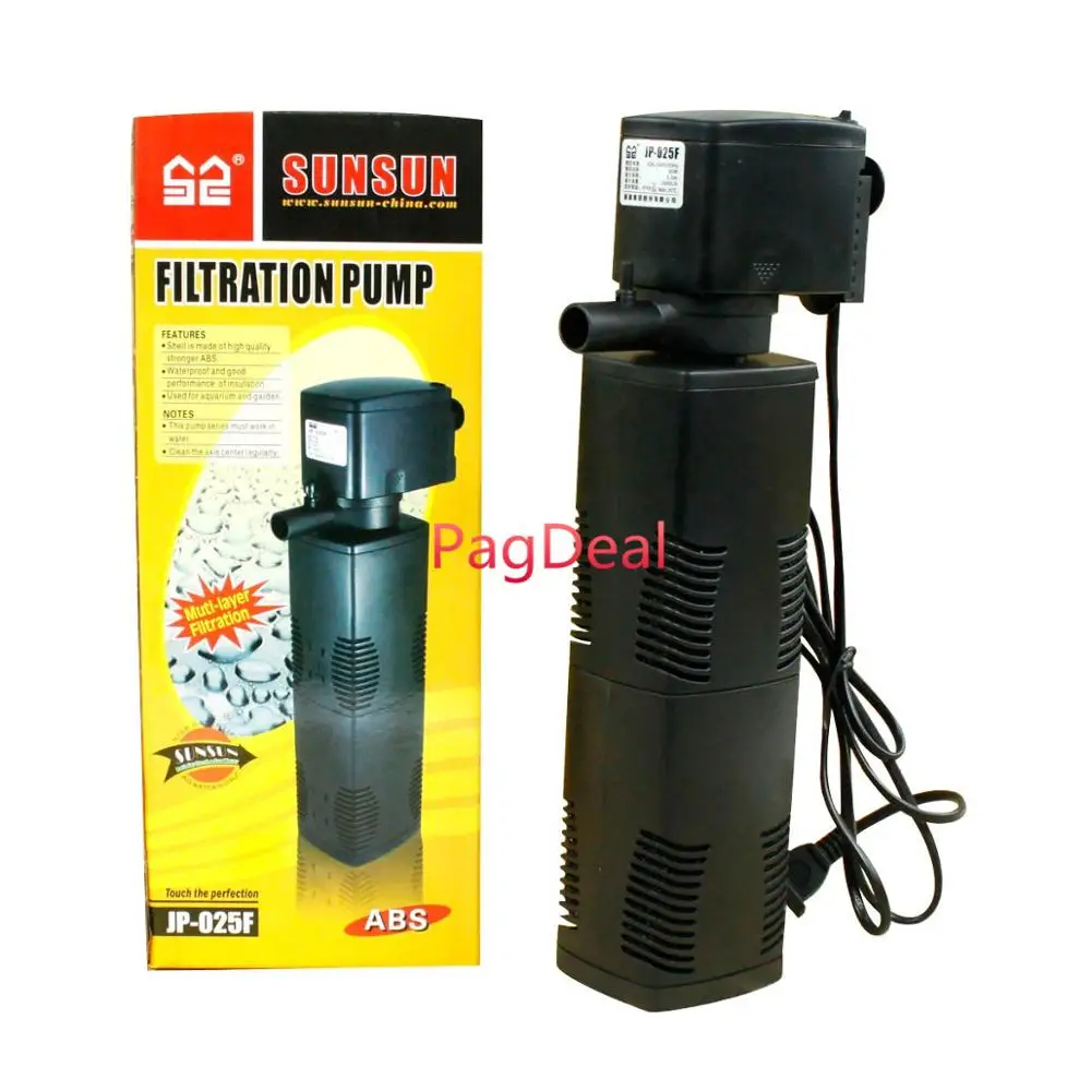 8 Вт 16 22 35 погружной фильтр для аквариума Sunsun JP-022F JP-023F JP-024F JP-025F FFish внутренний