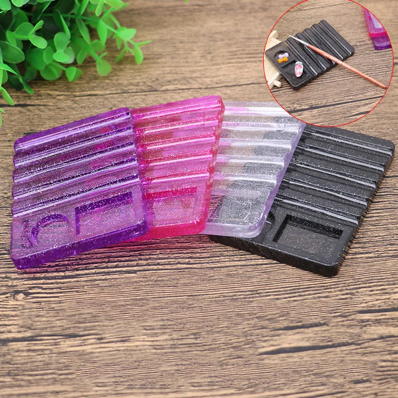 1 шт. акриловый кристалл 5 цветов держатель кисточки для нейл-арта Дисплей
