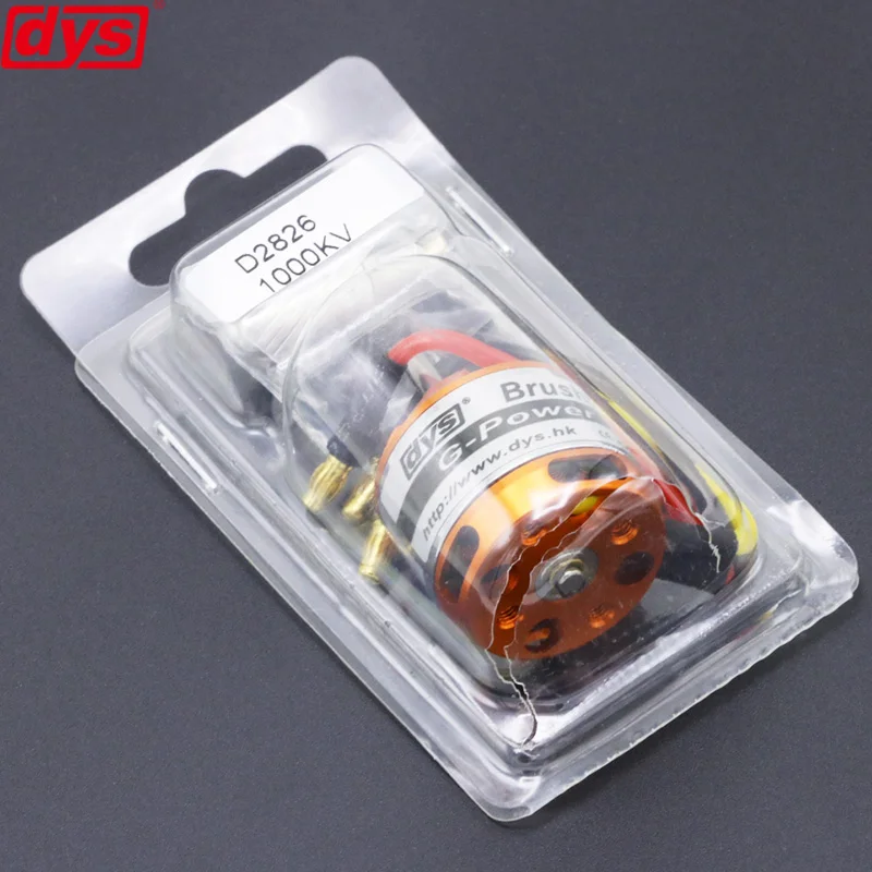 бесщеточный двигатель dys d2826 930kv 1000kv 1400k