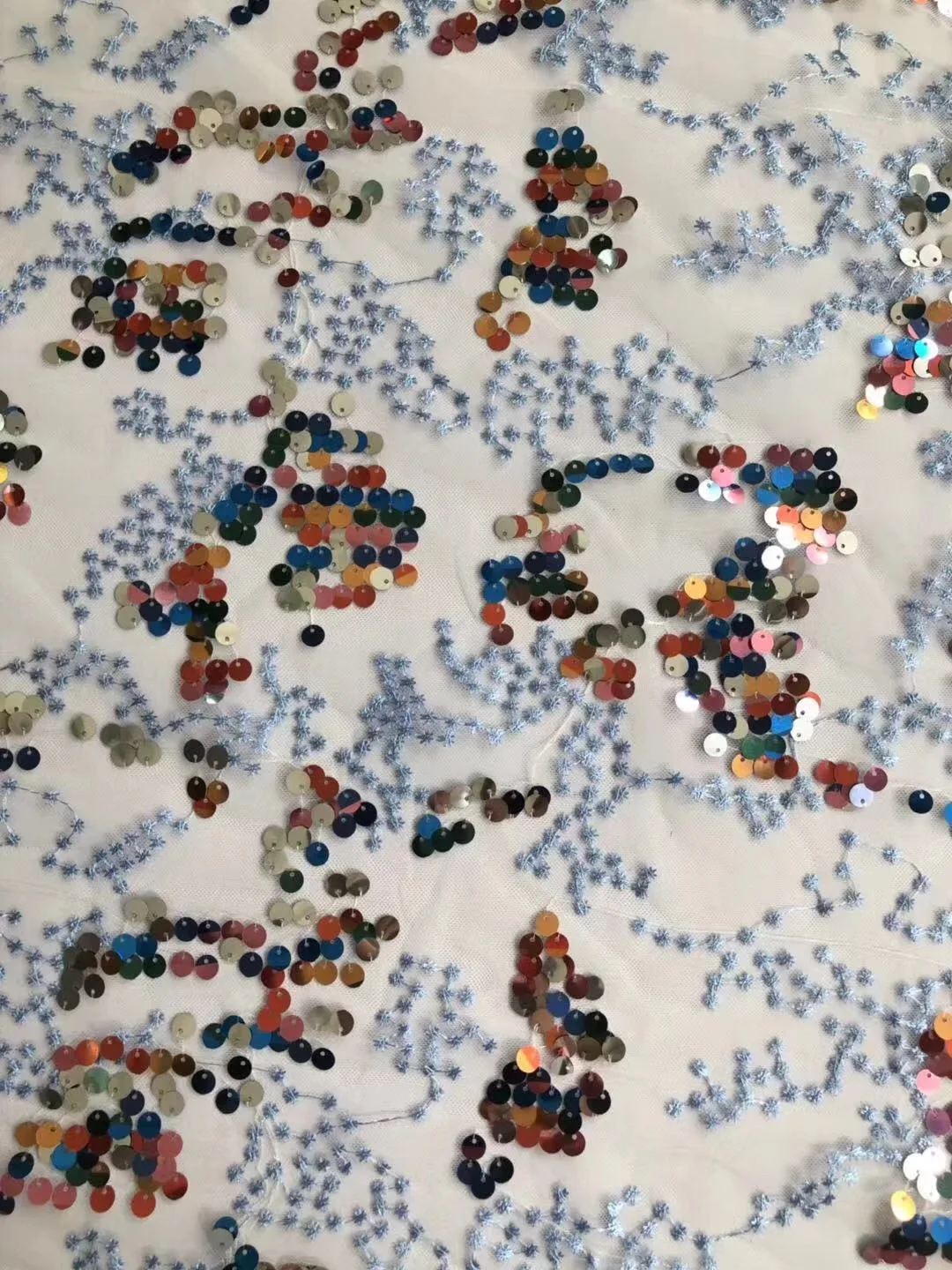 Новая Ins Горячая ткань с блестками для вышивки кружева ткани Дизайнер DIY модное платье Материал Tissu Telas Stoffen 90x130 см
