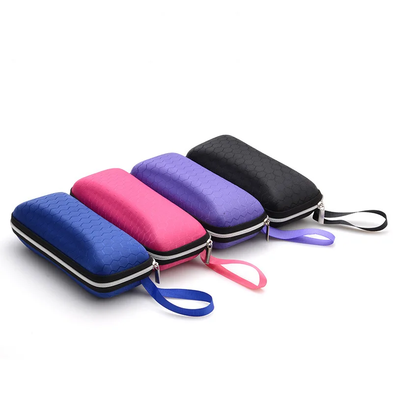 

Glasses Box Zipper Pure Color Unisex Sunglasses Protection Case Portable Containers EVA Eyeglasses Protector Bag