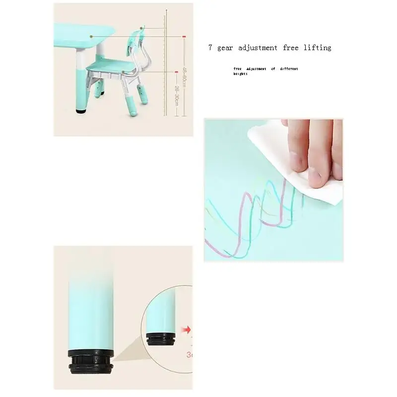 Детский письменный стол детский пластиковый для детского сада |