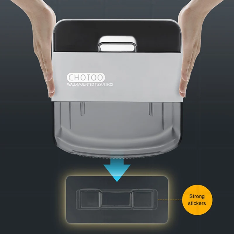 ONEUP портативный держатель для туалетной бумаги пластиковый двухслойный ящик