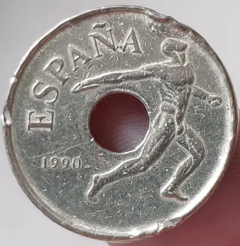 20 мм Испания 100% настоящая comemoratory монета оригинальная коллекция | Дом и сад