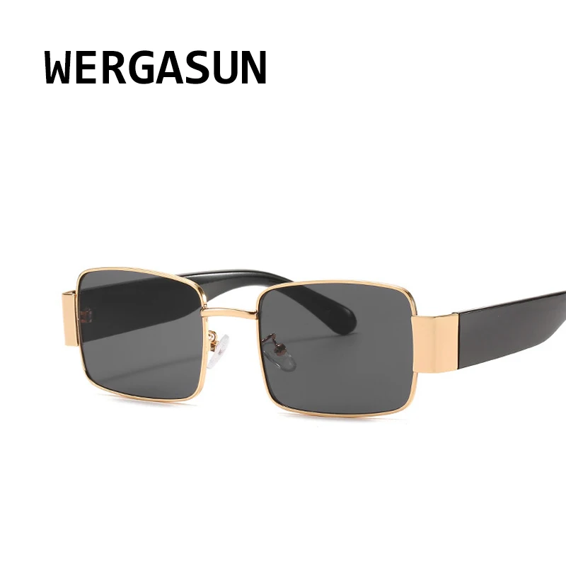 Солнечные очки WERGASUN в стиле стимпанк для мужчин и женщин роскошные модные