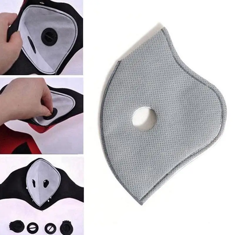 Высококачественная 5 слойная бамбуковая маска с активированным углем защищающая