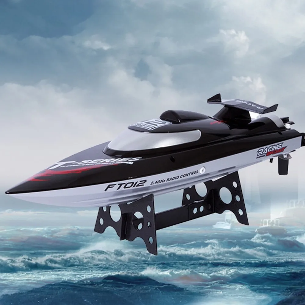 Feilun FT012 2 4G RC лодка высокая скорость 45 км/ч гоночная скоростная корабль с