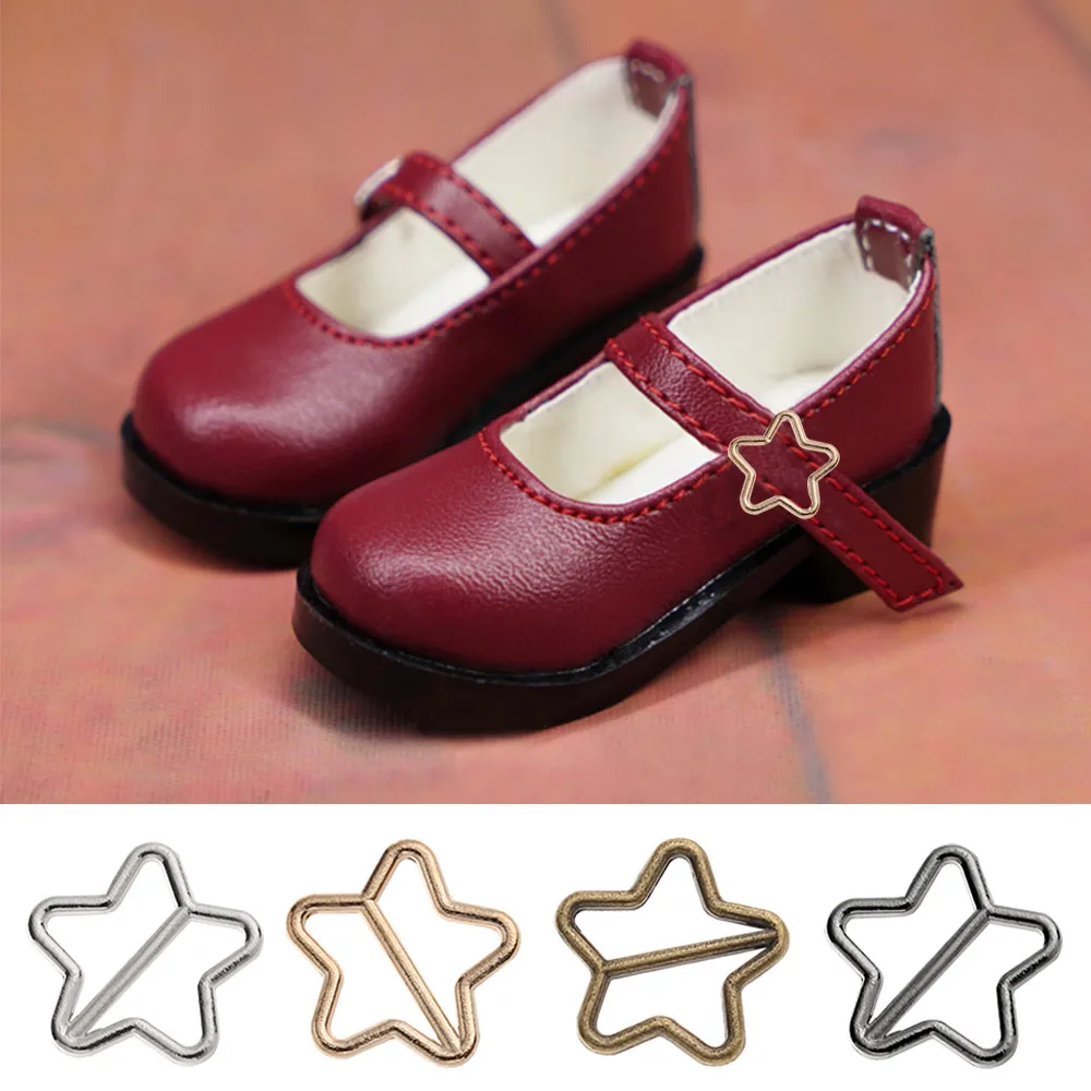 

20 шт., новинка, планшетоскользящие металлические пуговицы для ремня, миниатюрные сверхмаленькие пряжки для кукол «сделай сам», мягкие игруш...