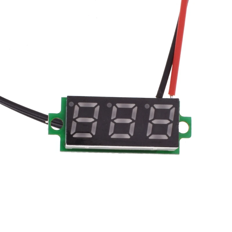 Красный термометр с цифровым дисплеем измеритель температуры модуль детектора