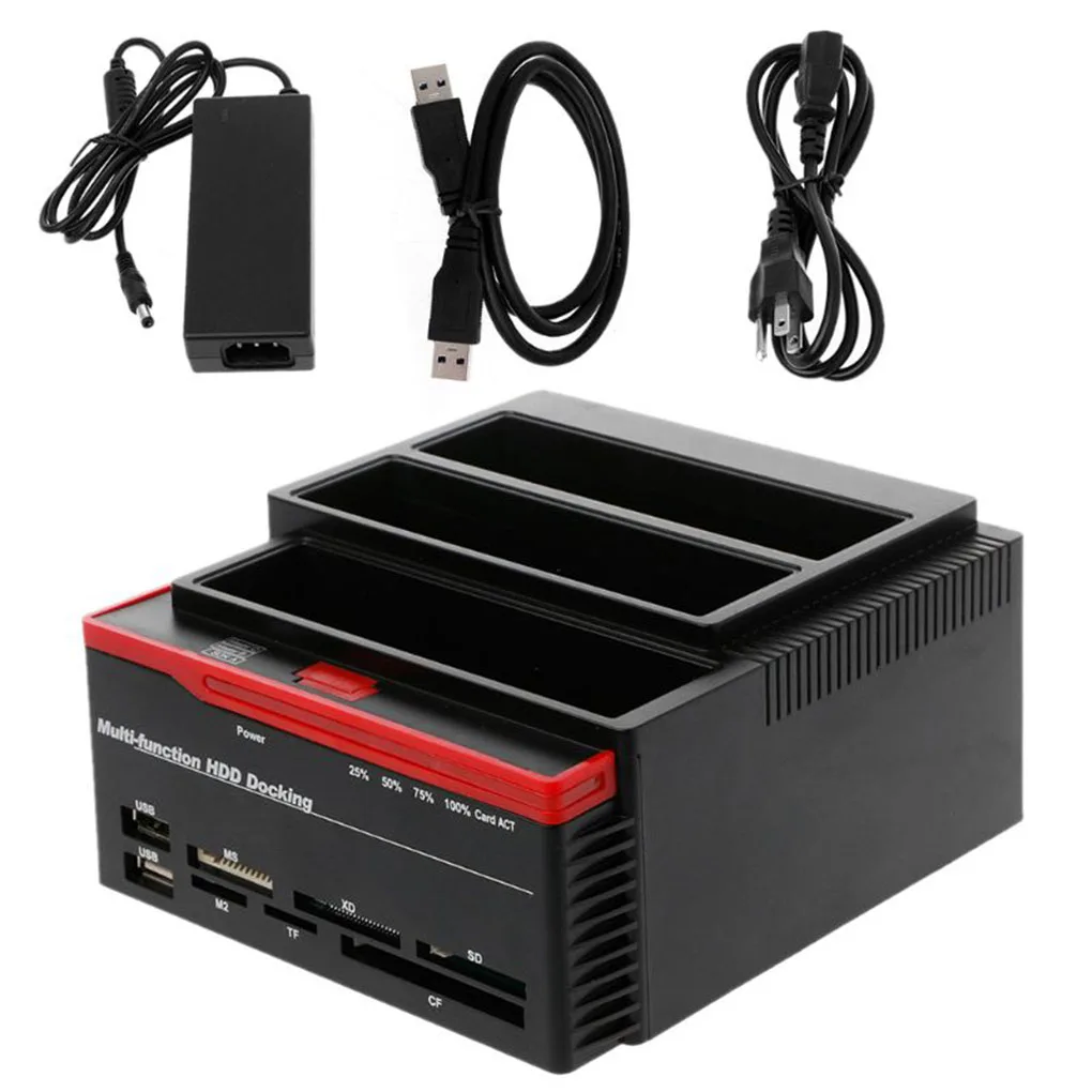 Все в одном USB 3 0 к SATA IDE внешний высокоскоростной Картридер для жесткого диска