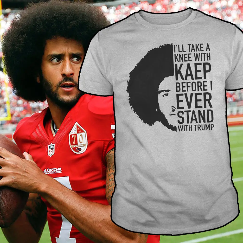 Colin Kaepernick I'll Take A nee с Kaep Футболка спортивная серая хлопковая Мужская крутая
