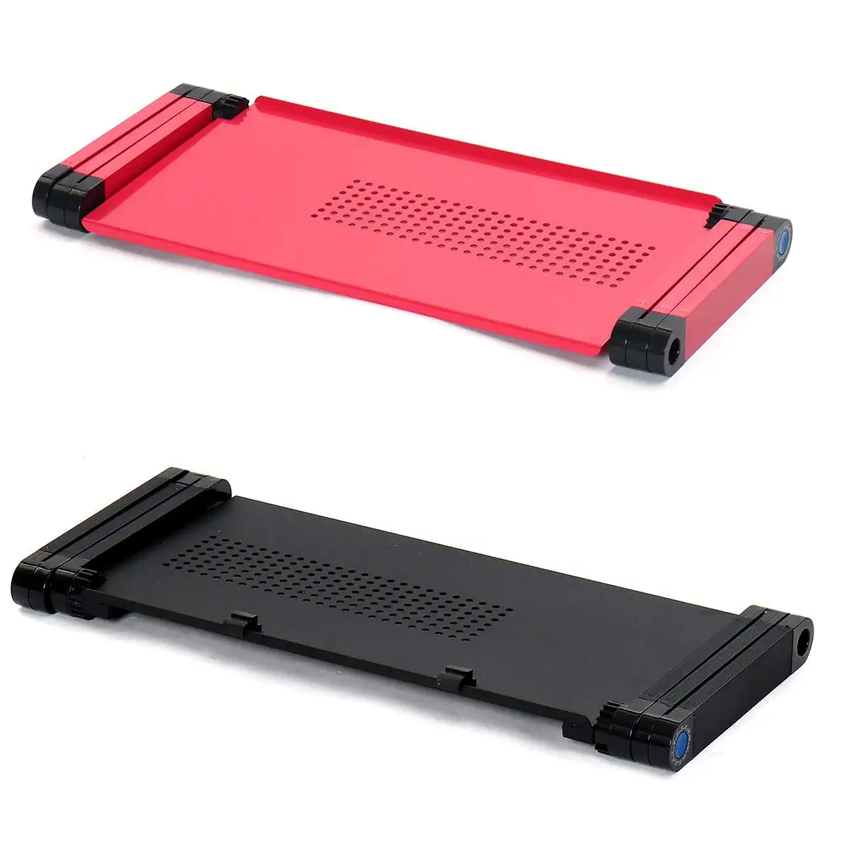 

Adjustable Aluminum Laptop Desk Ergonomic Computer Desk Portable TV Bed Lapdesk Tray PC Table Stand Notebook Table Desk Stand