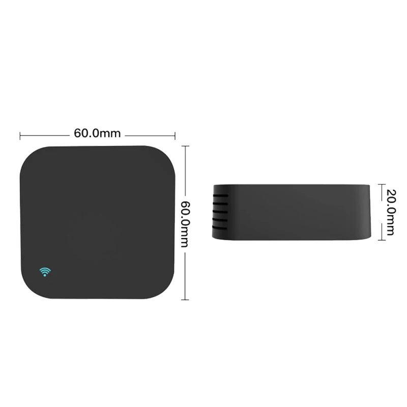 

Tuya Smart WiFi IR Remote Controller Temperature And Humidity Monitoring Sensor Work With Alexa Google Home Smart Life APP
