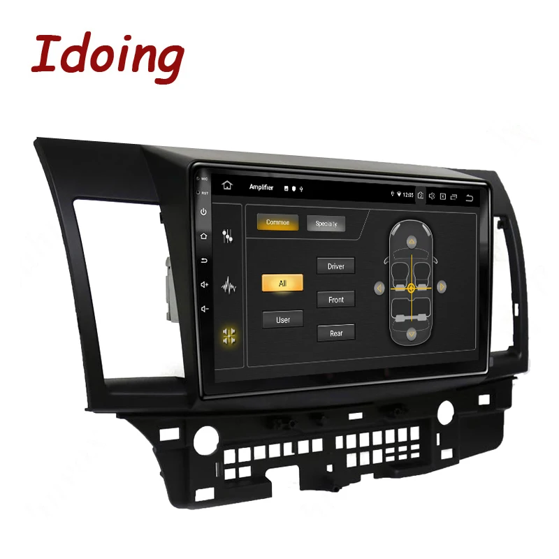 Автомобильный радиоприемник Idoing 10 2 дюйма PX6 Android мультимедийный плеер для Mitsubishi