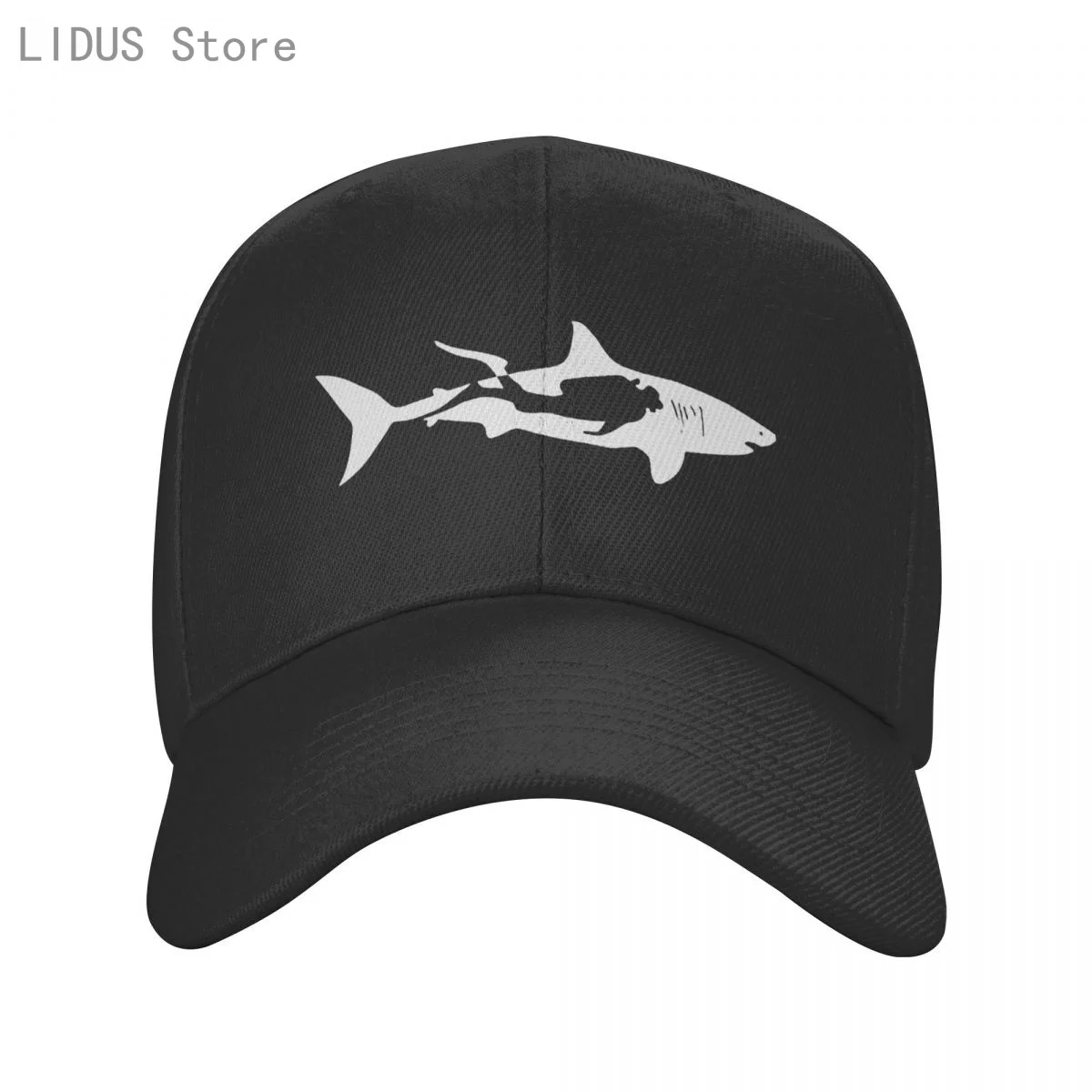 Модные шапки шапка для дайвинга с аквалангом бейсболка принтом акулы мужские и