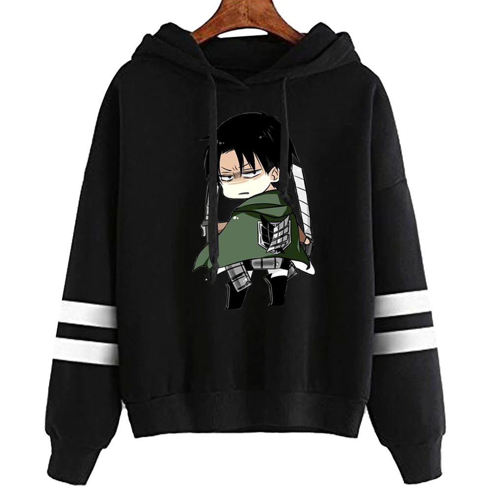 

Fashion Attack on Titan Hoodies Streetwear Pullover Sweatshirt Men Hip Hop Harajuku Anime Print Hoodie