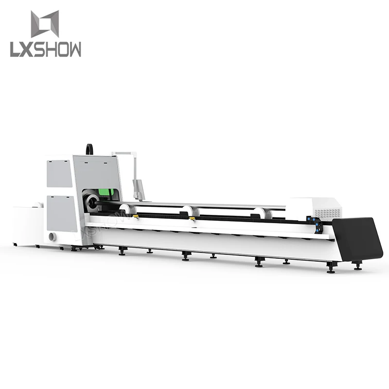 Round or square tube cutting fiber laser machine with the rotary for Tube size 6m 6020 |