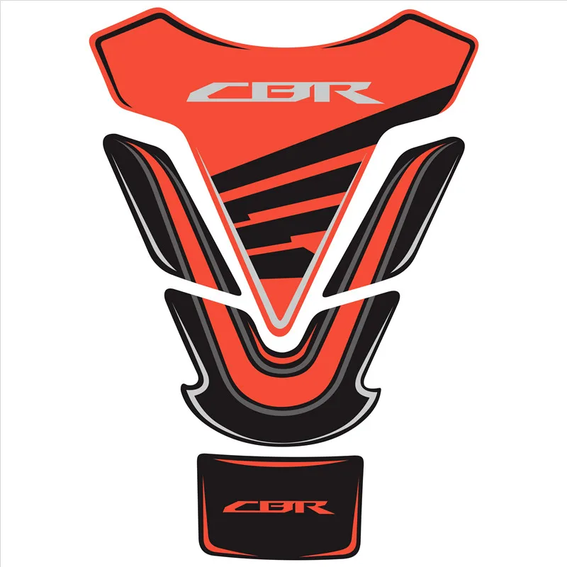 A 3D защитная накладка на бак мотоцикла Наклейка чехол для Honda CBR600 CBR600RR CBR900RR CBR1000RR CBR Tankpad наклейка s - Цвет: A