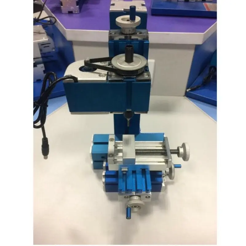 Мини-фрезерный станок деревообрабатывающий инструмент для металла и алюминия 100