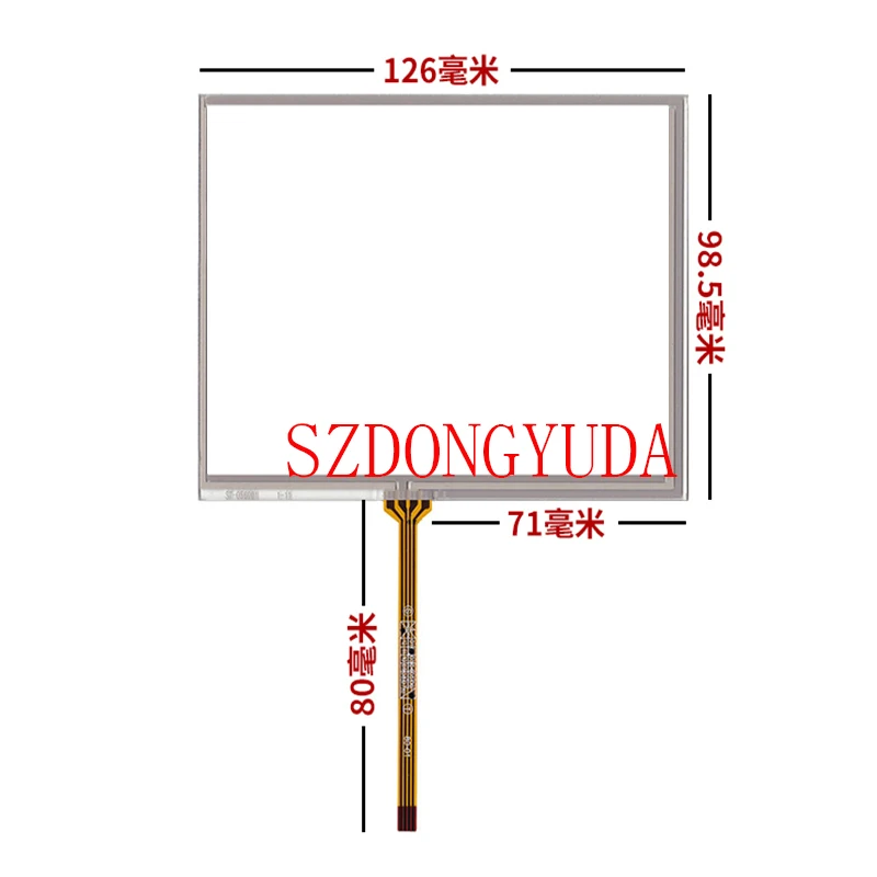 

10PCS/A LOT New Touchpad 5.6'' Inch 4-Line 126*99 For TM056KDH01 02 AT056TN04 V.6 TS056KAAAD01 02 Touch Screen Digitizer Sensor