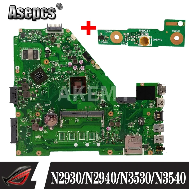 X550MD материнская плата для ноутбука Asus X550M X552M X550MJ R513MD R513MJ тест оригинальная