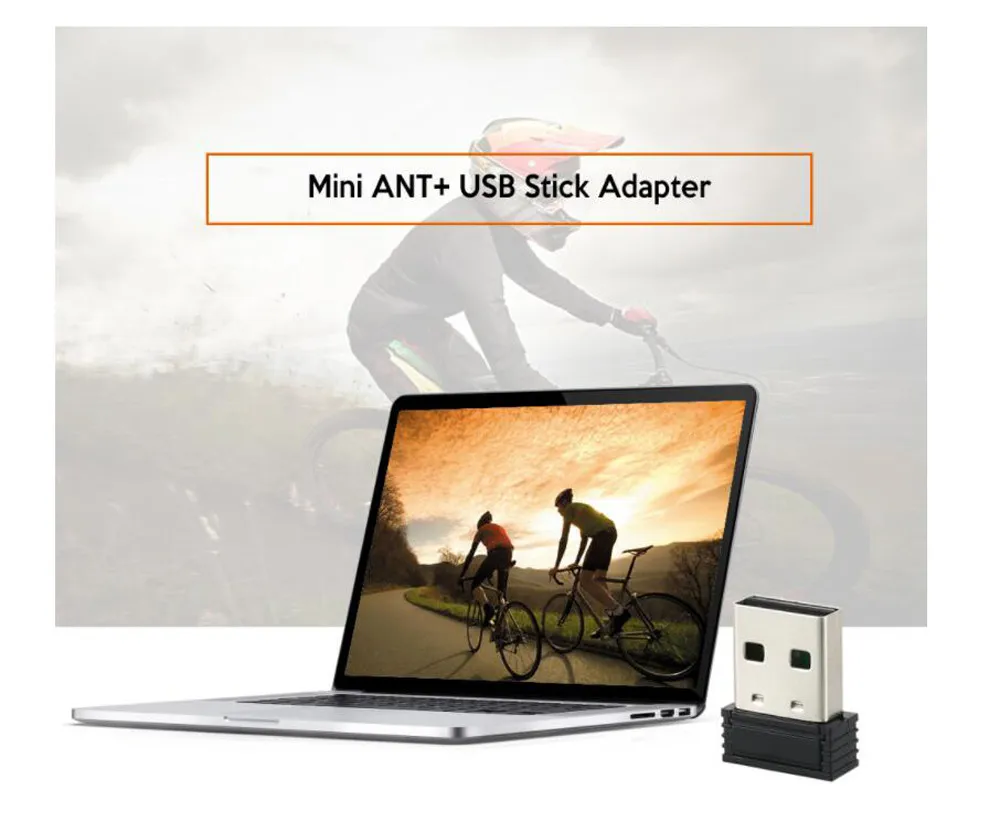 Портативный адаптер датчика скорости велосипеда ANT + беспроводной приемник USB для