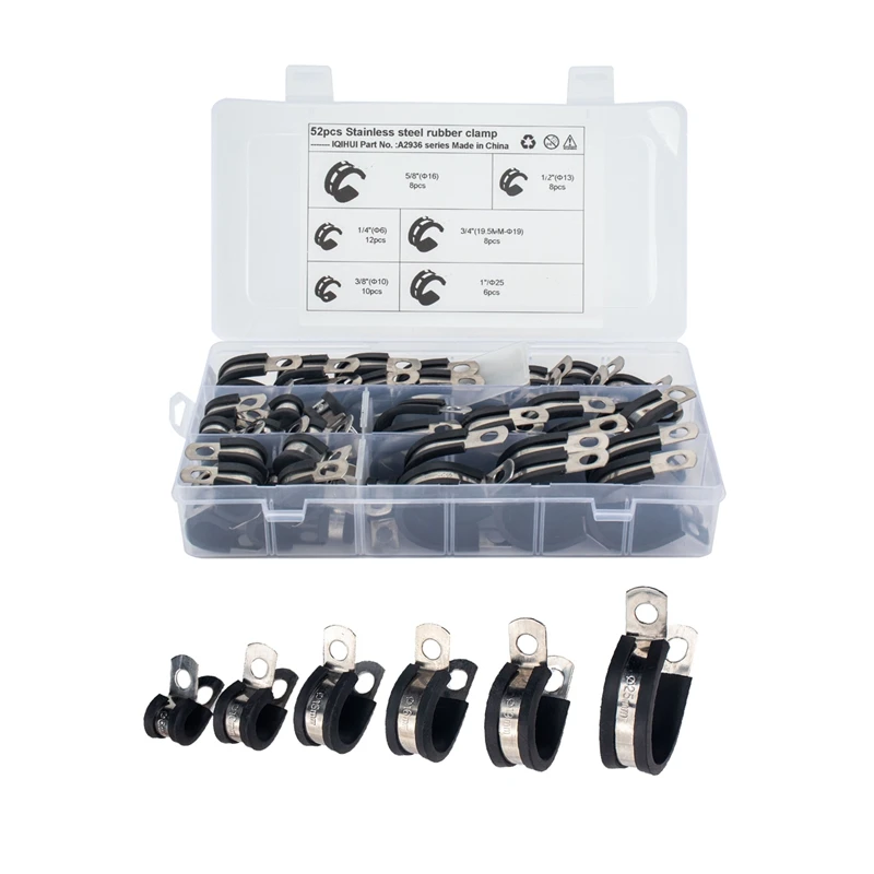 [Комбинация] для автомобильного трубопровода 52 штуки с 6