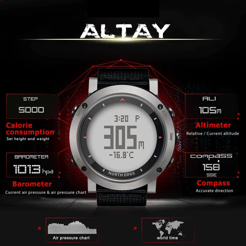 Мужские спортивные часы мужские цифровые Bluetooth водонепроницаемые электронные