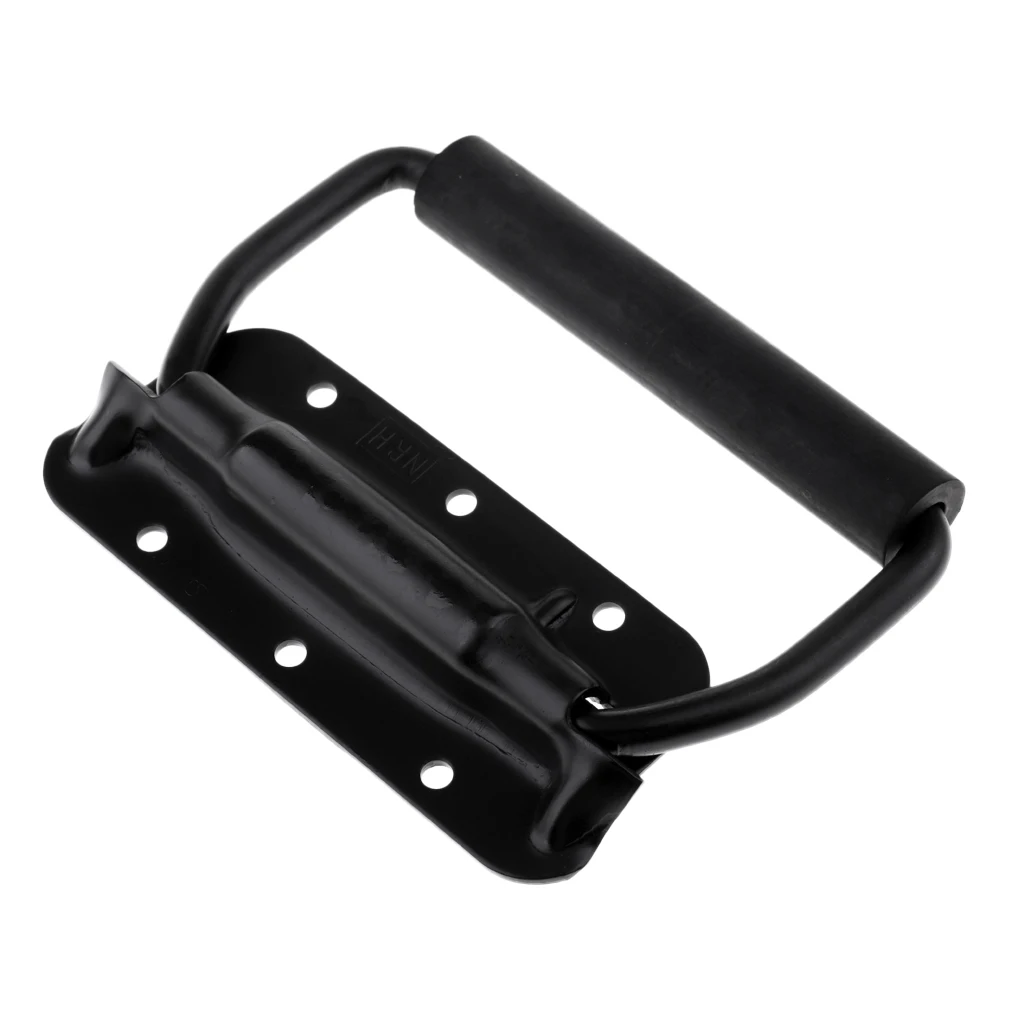 

Black Sprung Drop Handle for Flight Case/ Speaker Cabinet/Home/Garage/Yacht/Boat