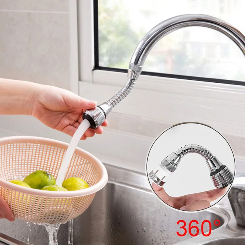 360 Rotate Faucet Sprayer New Flexible Sink Jet Stream Head Dropship Aerator Diffuser Kitchen | Дом и сад