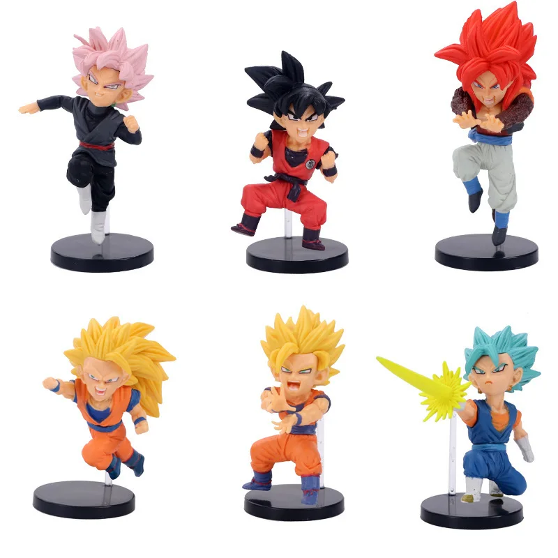 Аниме Кукла Dragon Ball Z Son Goku Frieza Gogeta Vegeta IV Супер Saiyan ПВХ Ограниченная серия QLZ игрушки